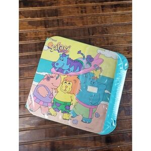 Mead Safari Party‎ Jr school supply | vintage plastic binder